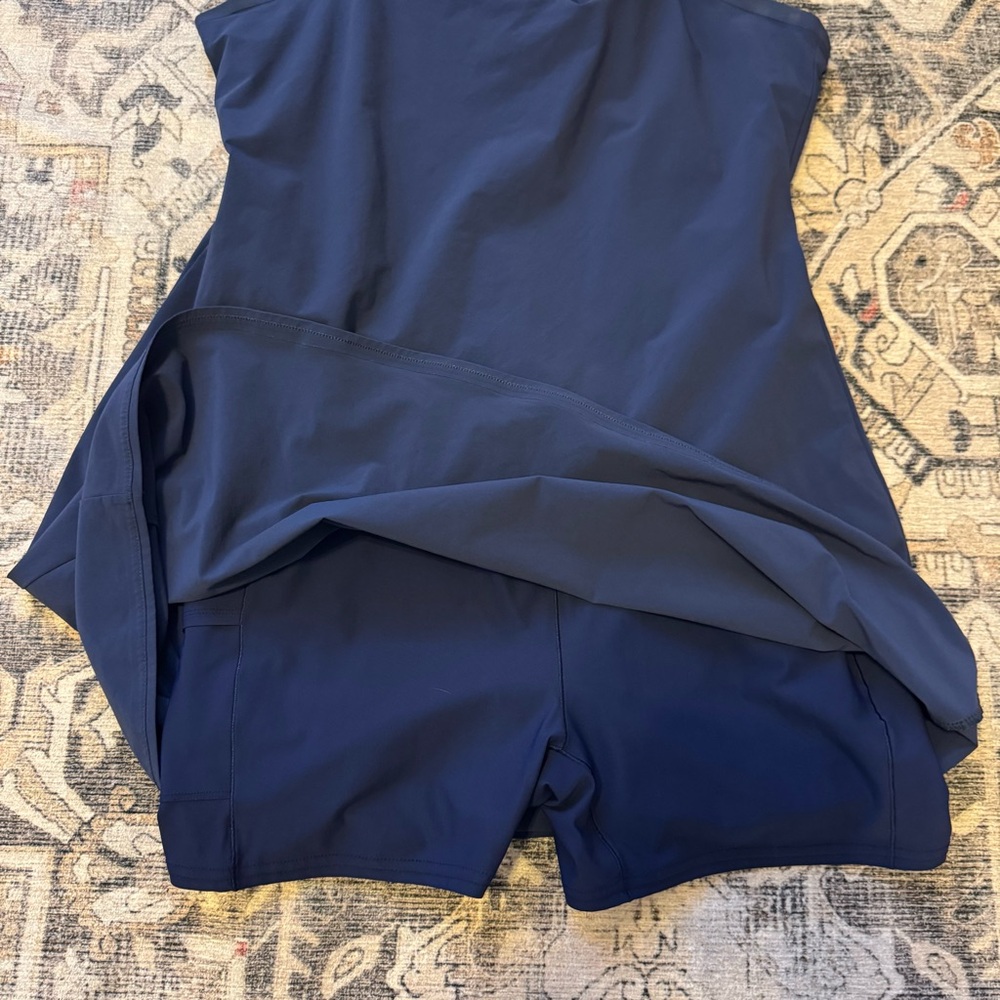 OUTDOOR VOICES | Navy Blue Athletic Dress Size XL - Picture 14 of 16